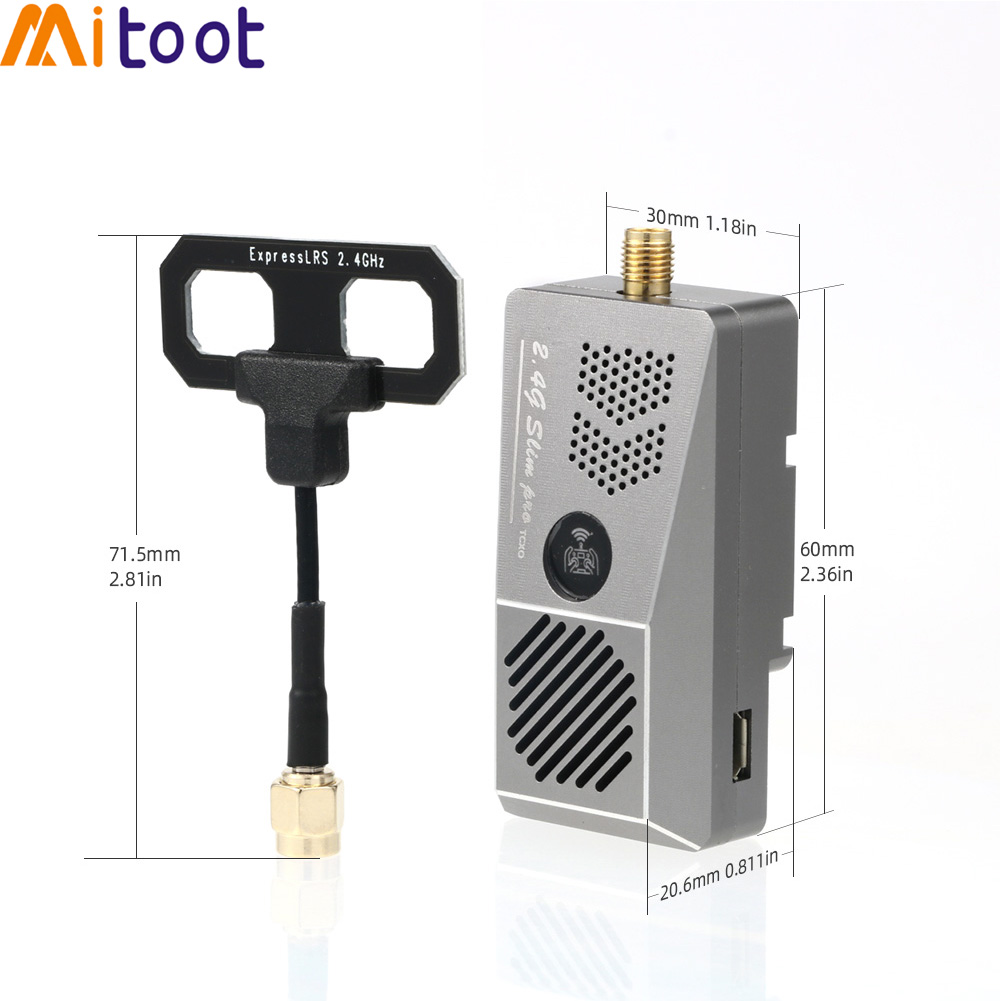 Happymodel Expresslrs Elrs Es24Tx Pro 1000Mw - Модуль Happymodel 2.4G ExpressLRS ELRS ES24TX