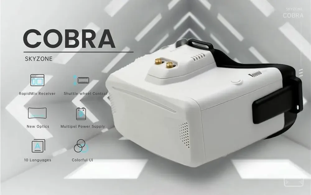 Очки FPV SKYZONE Cobra X V4 -  – обзор и цена Skyzone Cobra X V2 Fpv Goggles