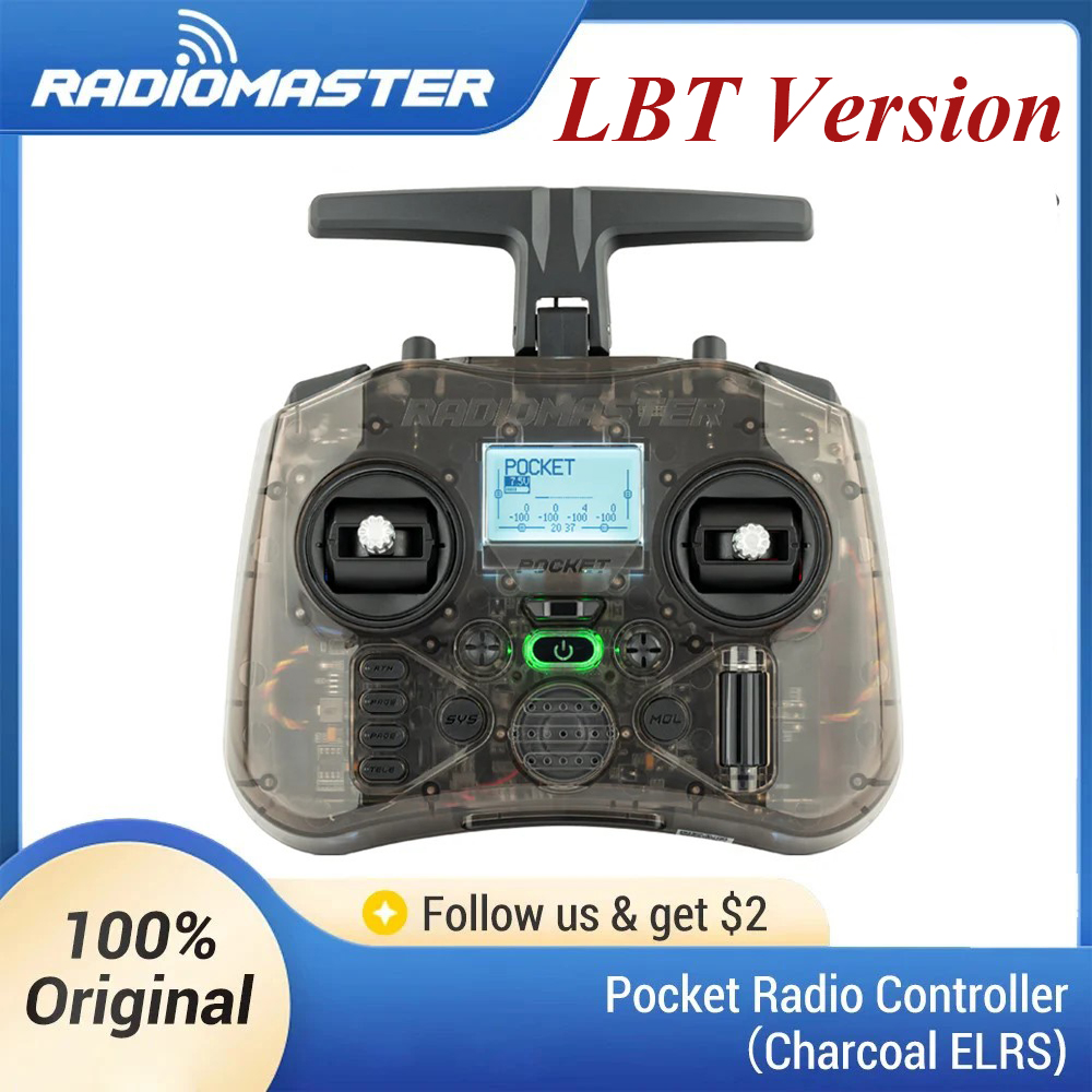 Карманный передатчик Radiomast – обзор и цена Radiomaster Pocket Elrs M2