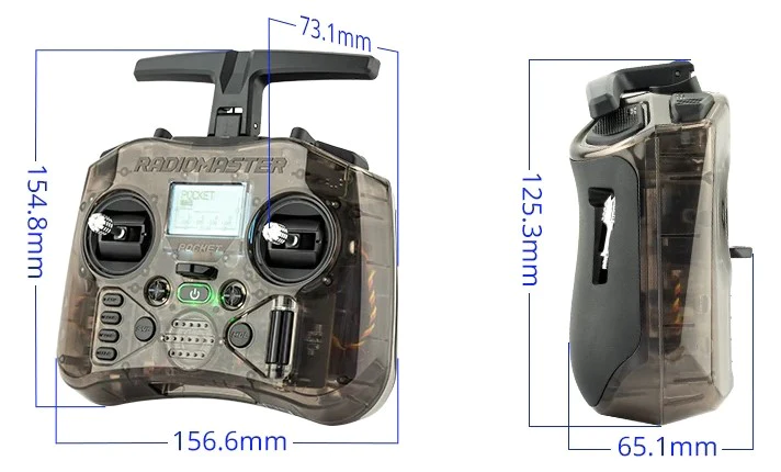 Карманный передатчик Radiomast – обзор и цена Radiomaster Pocket Elrs M2